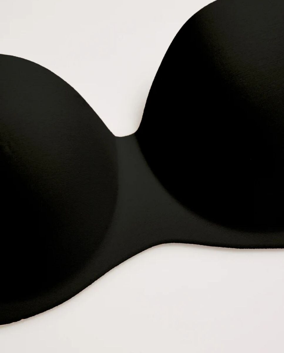 Soutien Push Up Adesivo com Push-up Leve Preto-4