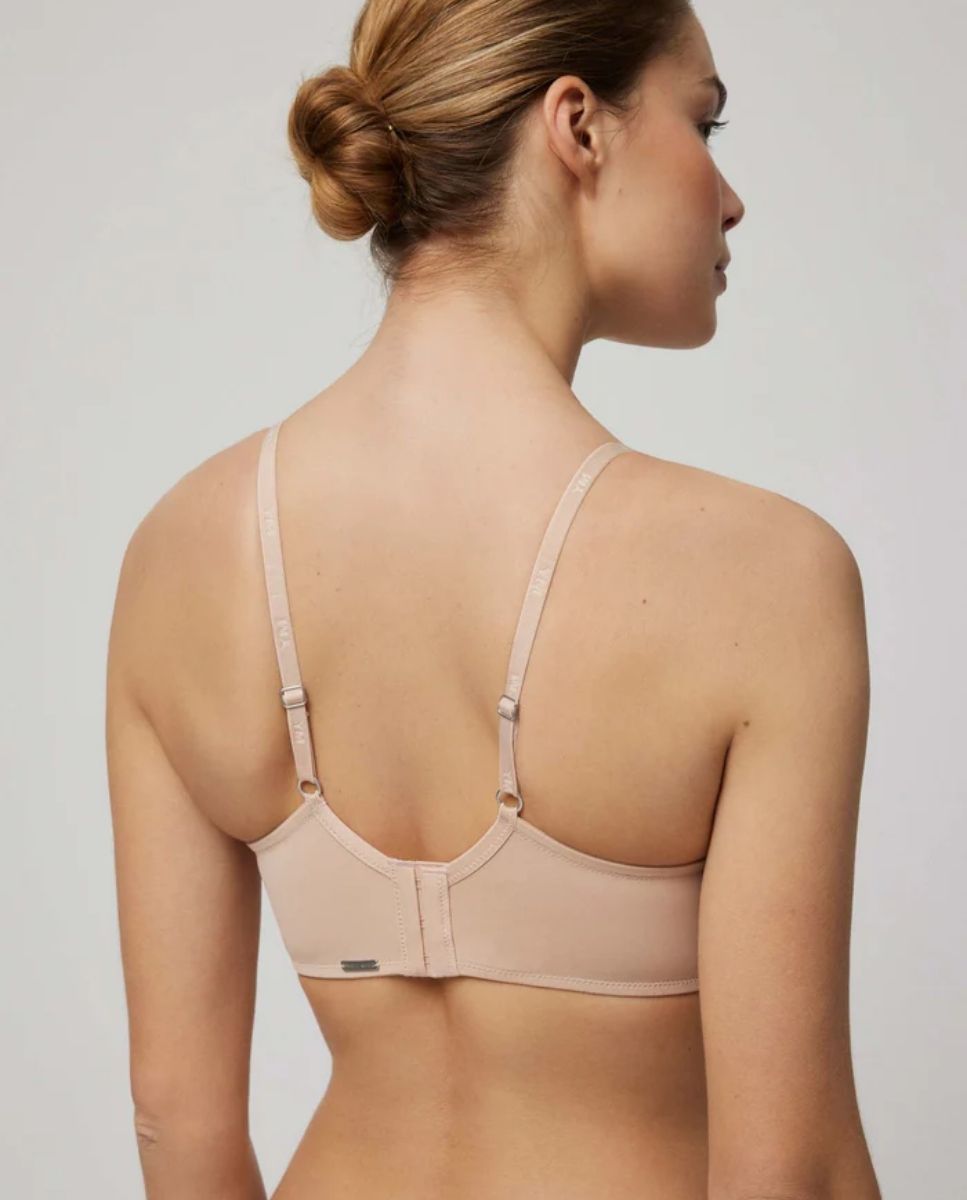 Soutien Push Up sem Aro com Push-up Leve Nude-2