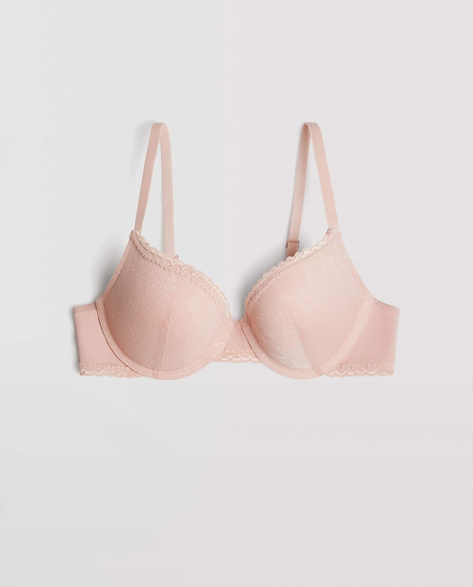 Soutien Push-up Rosa Nude-5