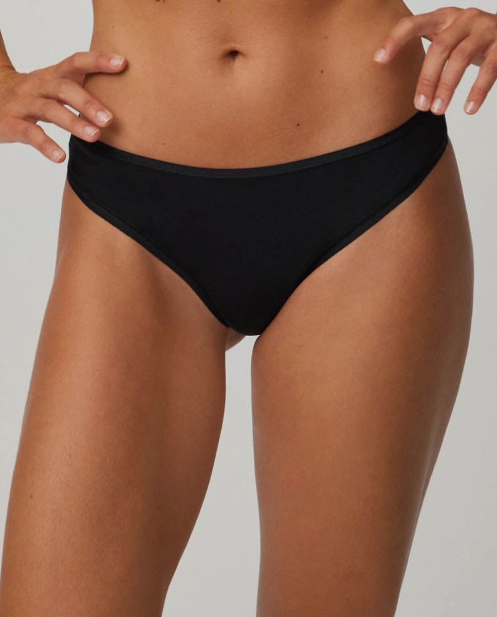 Pack de 2 Tangas Básicas Preto-1