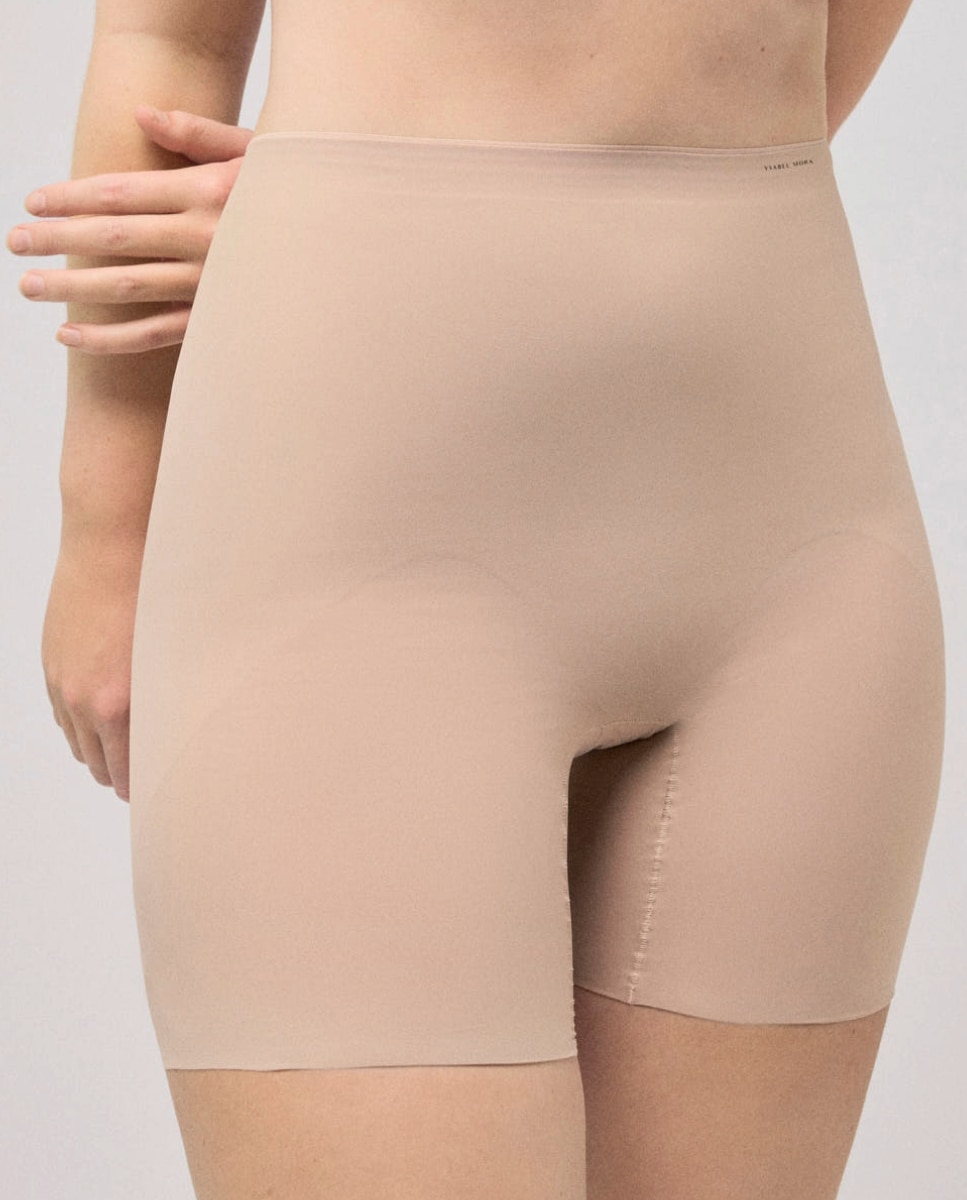 Cueca Redutora Corte a Laser Compressão Alta Nude-1