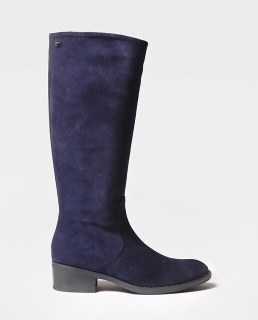 Imagem 0 de Botas de Camurça com Fecho Zip