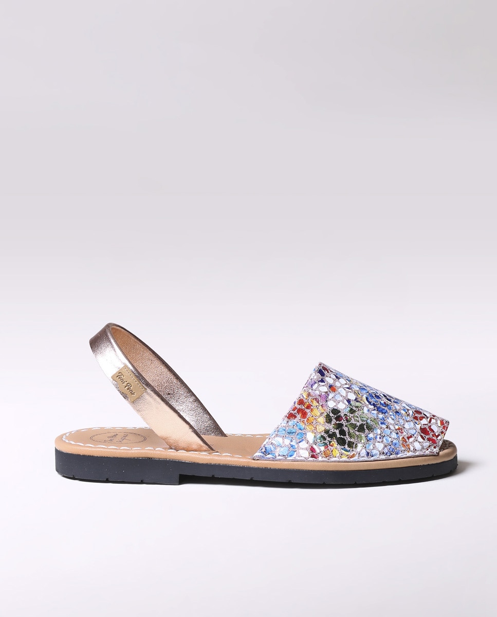 Imagem 0 de Menorquinas de Pele com Estampado