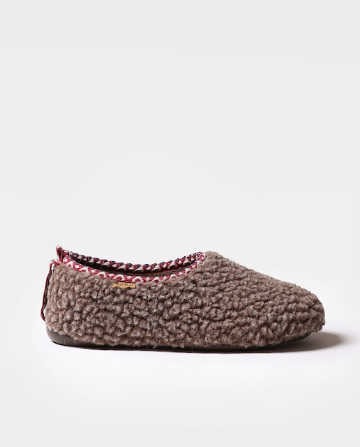 Imagem 0 de Pantufas Fechadas de Pelo de Ovelha