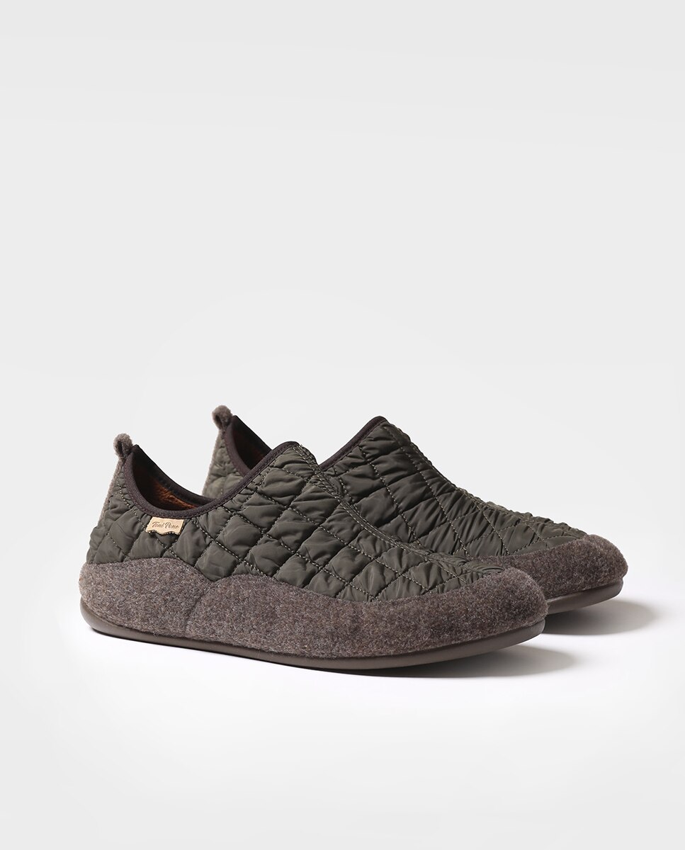 Pantufas Tipo Botim Verde-2
