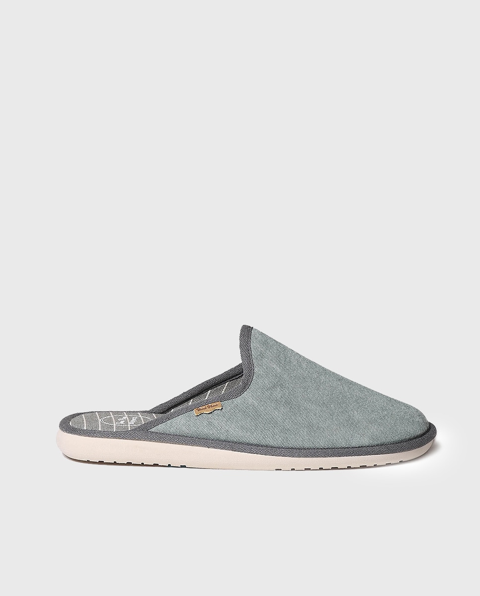 Imagem 0 de Pantufas de Tecido em Liso