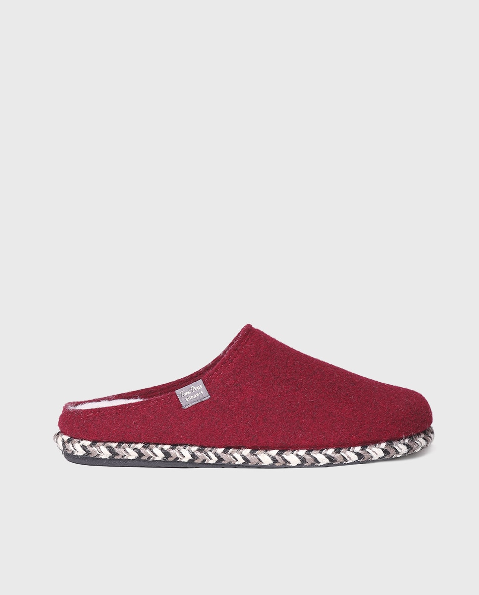 Imagem 0 de Pantufas de Feltro em Liso