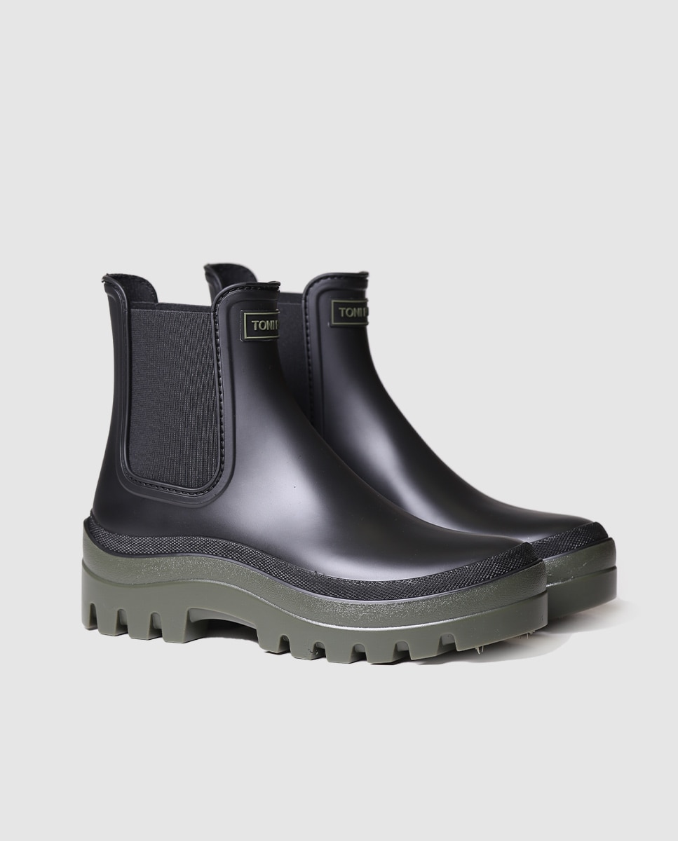 Botins de Água com Plataforma Caqui-2