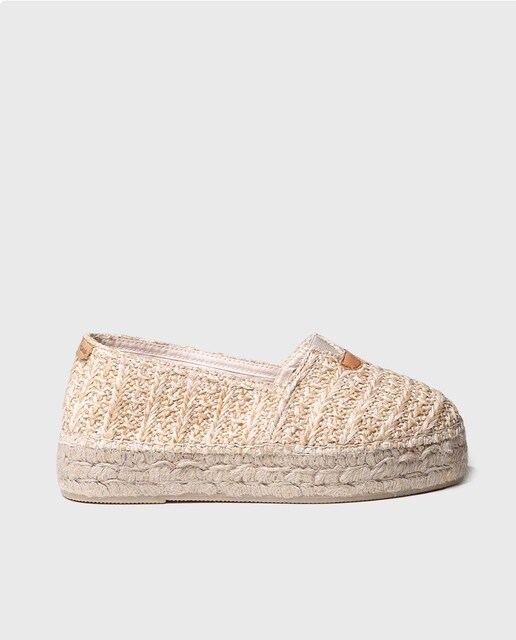 Imagem 0 de Alpercatas Rasas de Tecido Estampado