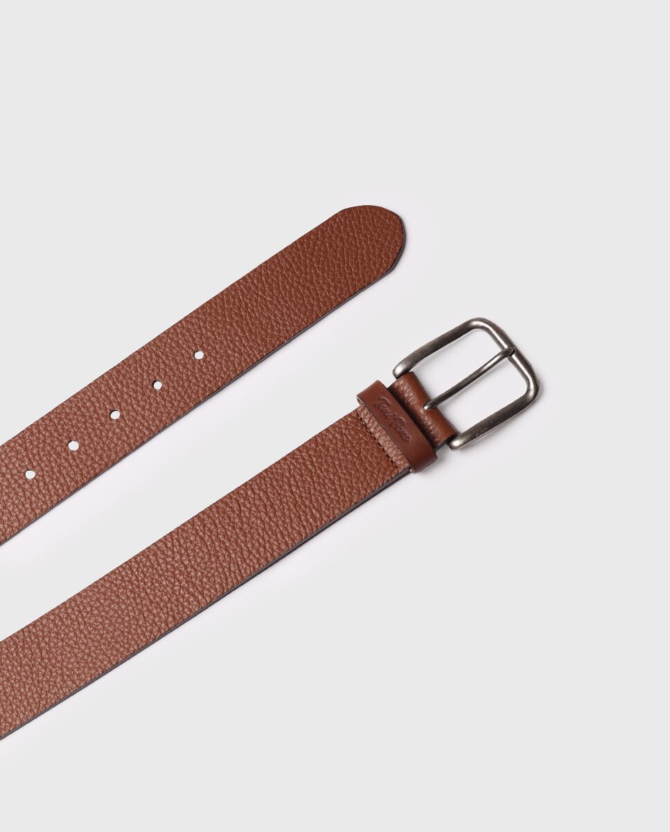 Cinto de Pele Castanho-2