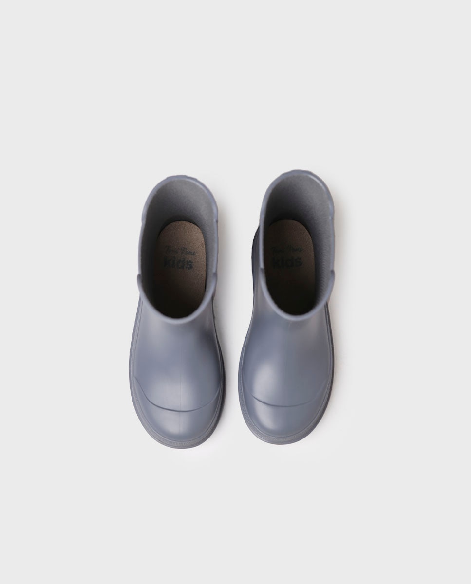 Galochas de Borracha Antiderrapante Azul-claro-3