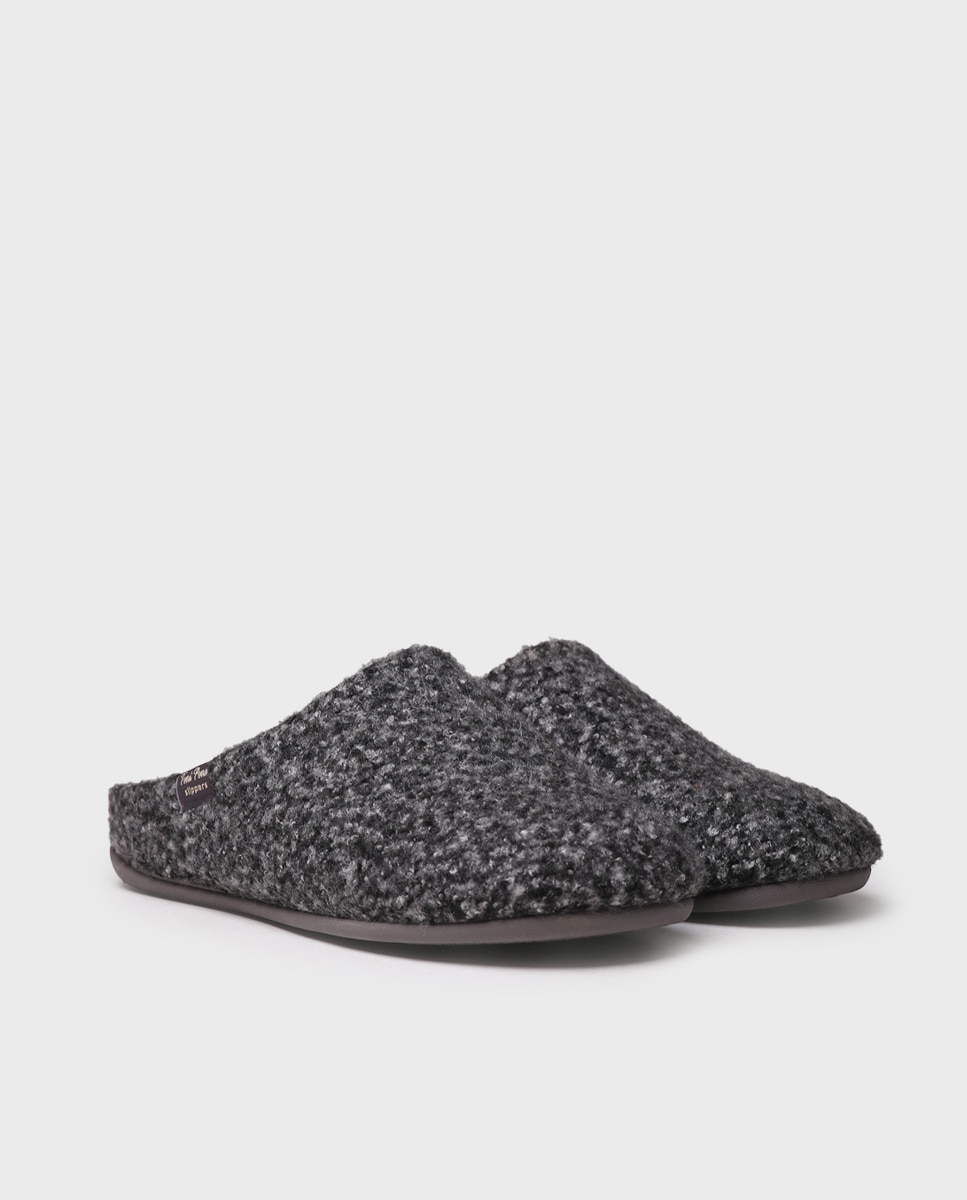 Pantufas Tipo Socas Preto-2