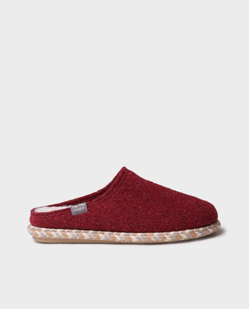 Imagem 0 de Pantufas Abertas de Feltro