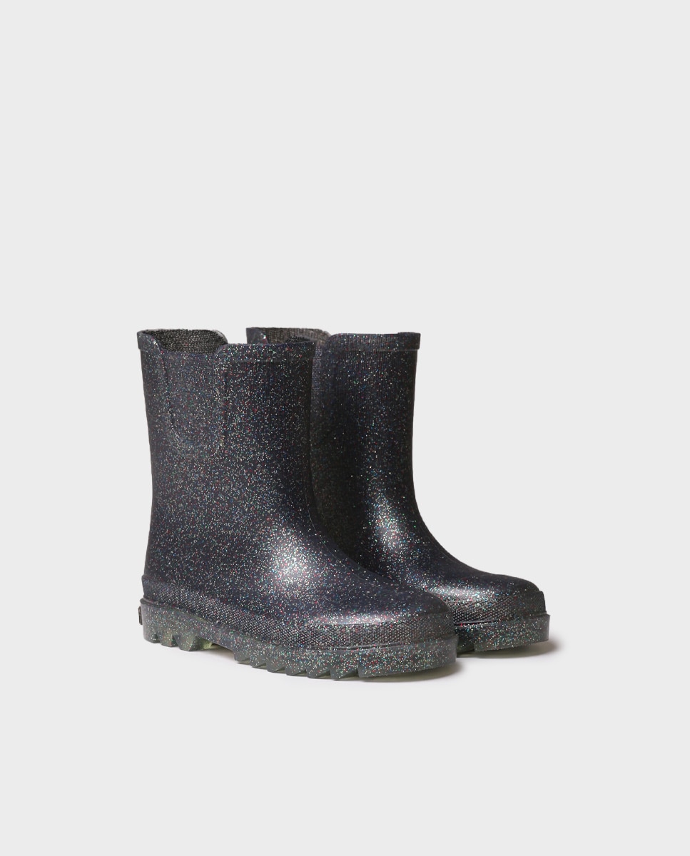 Botas de Água Infantil de Borracha Antideslizante Multicolor-2