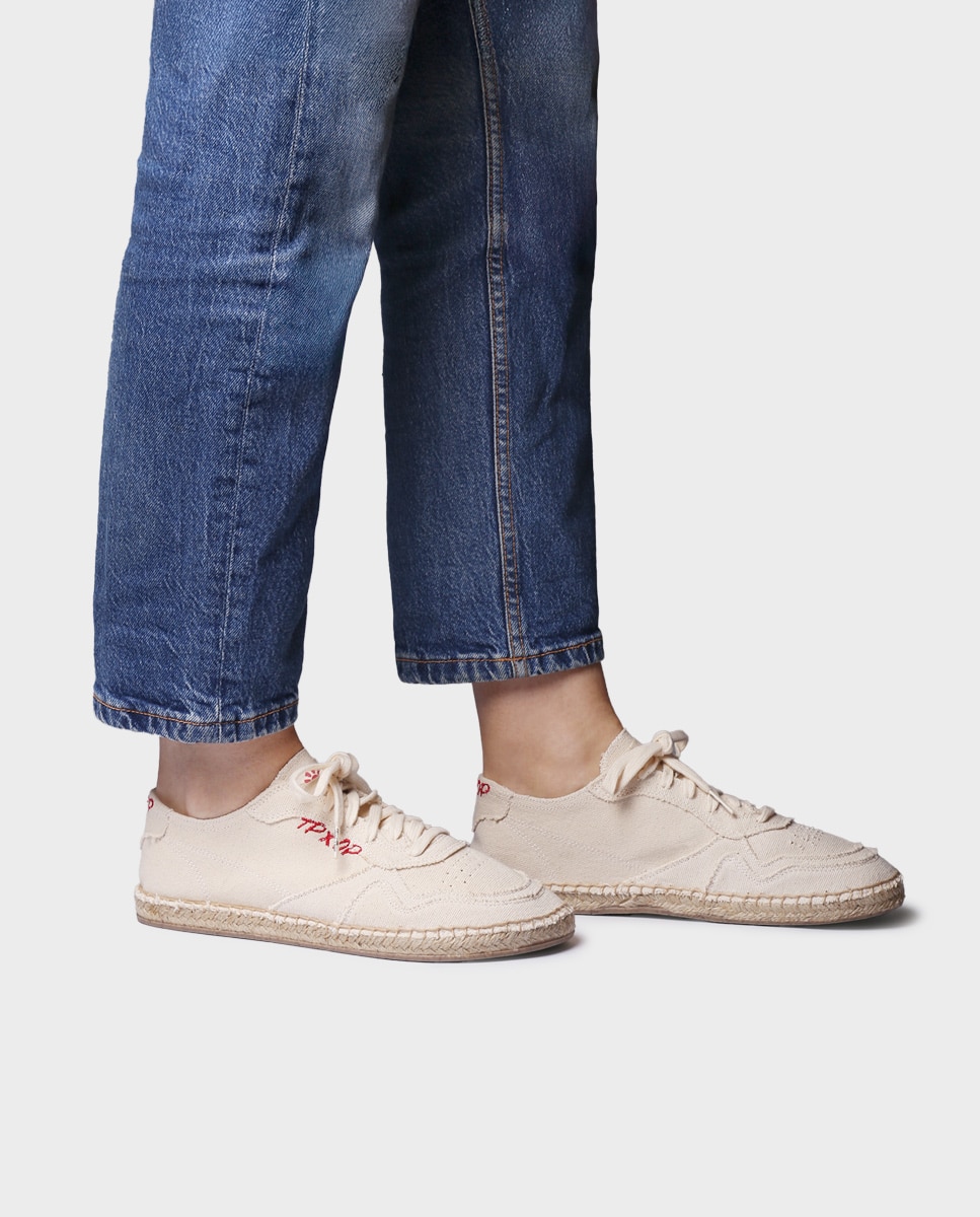Alpercatas Barefoot com Cordões Cru-4