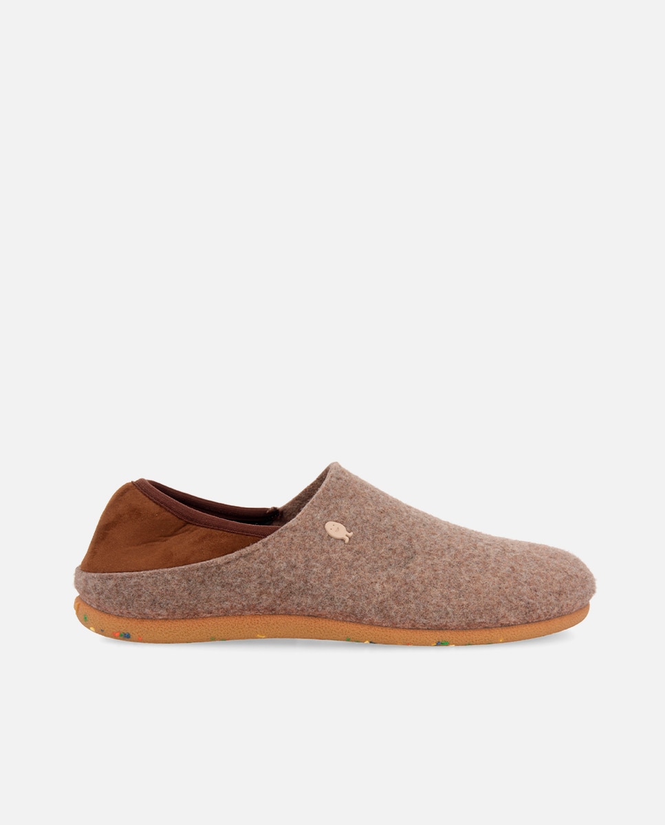 Imagem 0 de Pantufas Tipo Babucha com Palmilha Amovível e Rebordo de Tecido