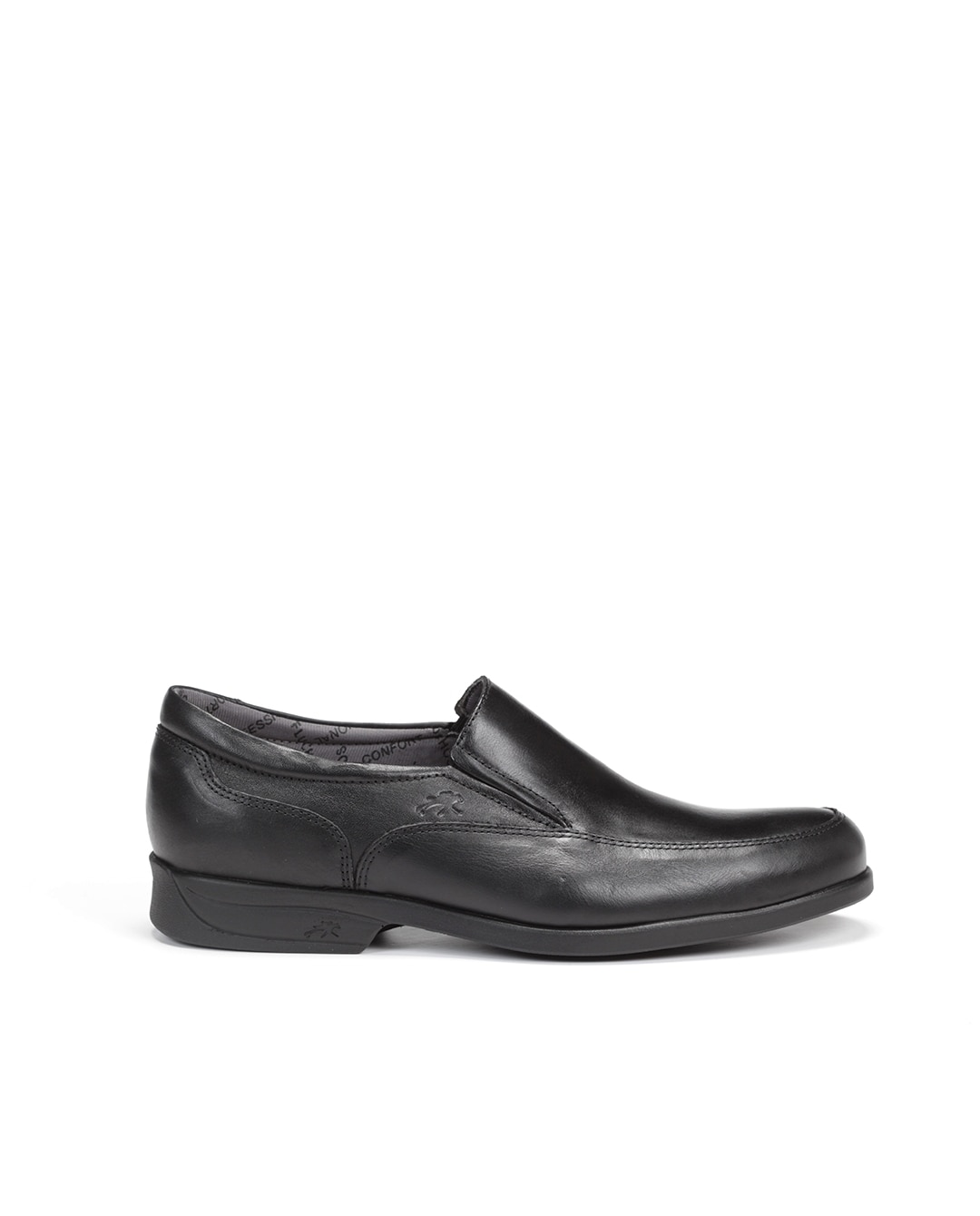 Mocassins Fabricados em Pele Preto-1