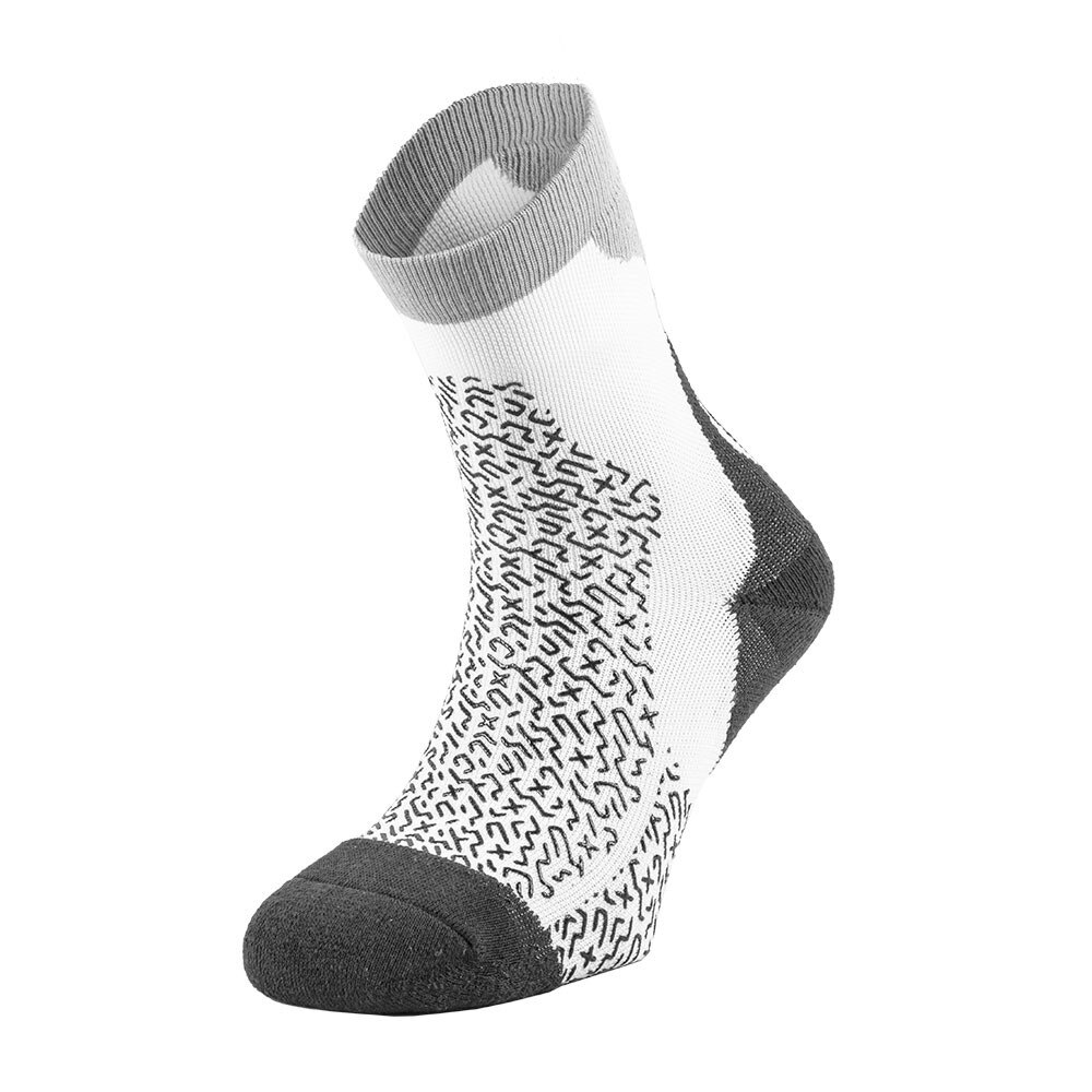 Extreme Grip Sock Preto / Branco-2