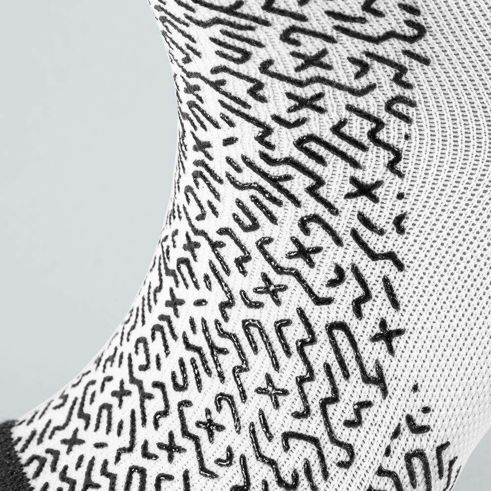 Extreme Grip Sock Preto / Branco-4