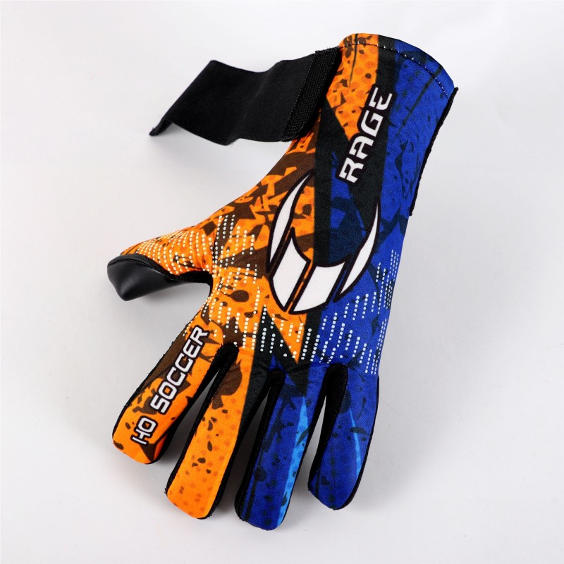 Luvas Guarda-Redes de Futebol Rage Plus Electric Orange Blue Laranja-2