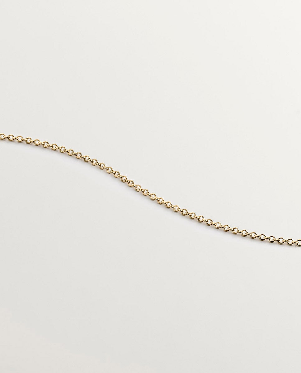 Corrente Comprida de Prata 925 Banhada em Ouro Amarelo de 18k Ouro-3