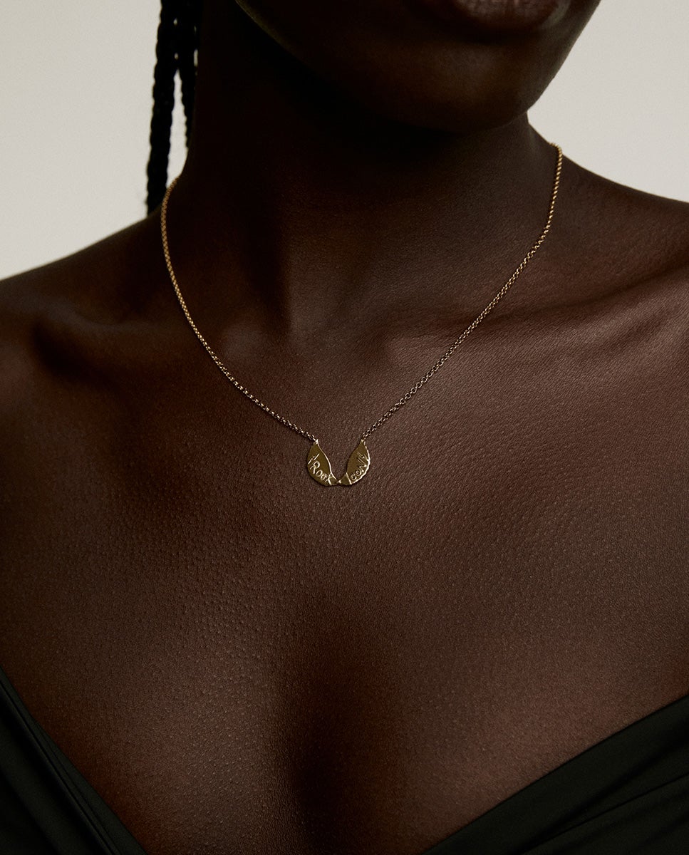 Pendente de Prata 925 Banhada em Ouro Amarelo de 18k com Asas Ouro-2
