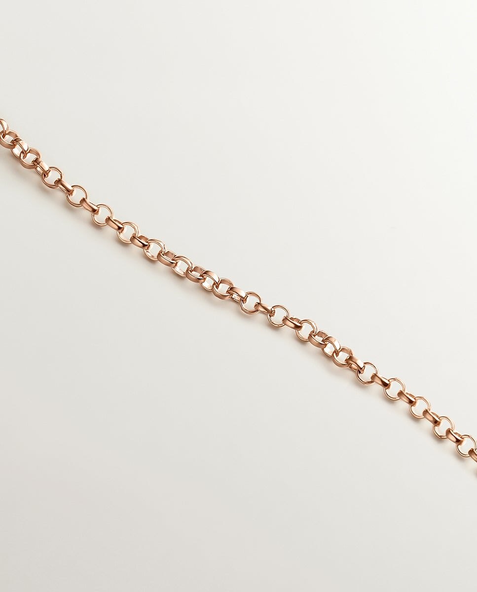 Pendente de Prata 925 Banhada a Ouro Rosa de 18k com Ametista Roxa e Rodolita Rosa Roxo-5