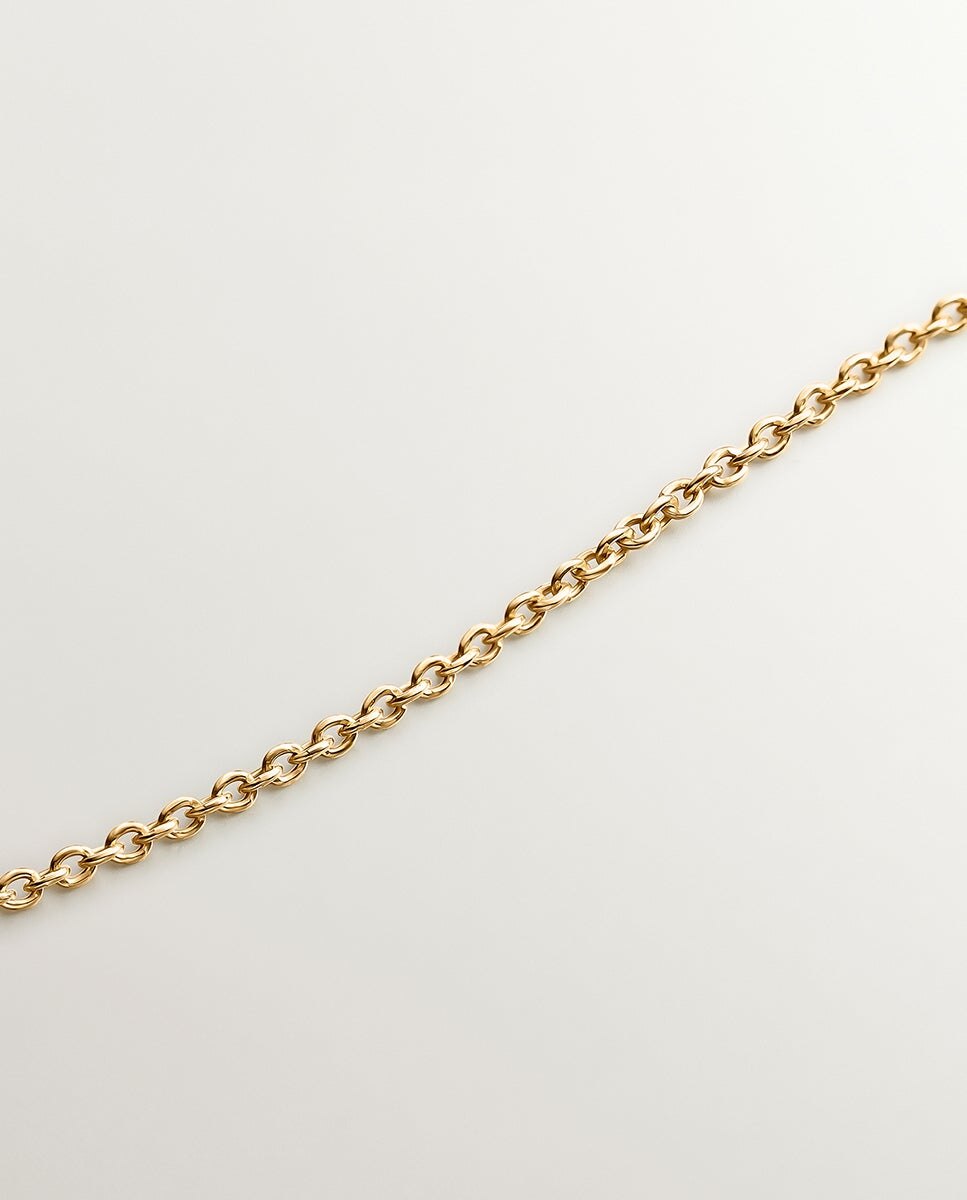 Colar de Prata 925 Banhada em Ouro Amarelo de 18k com Rodolitos e Topázios Multicolor-5