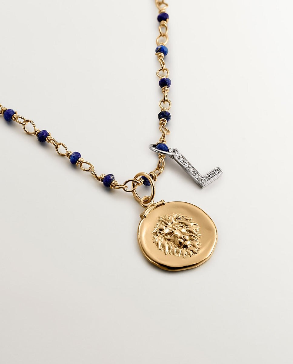 Charm Leo de Prata 925 Banhada em Ouro Amarelo de 18k Ouro-5