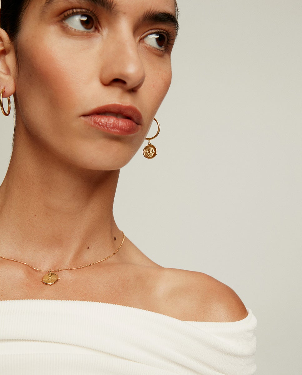 Charm Leo de Prata 925 Banhada em Ouro Amarelo de 18k Ouro-6