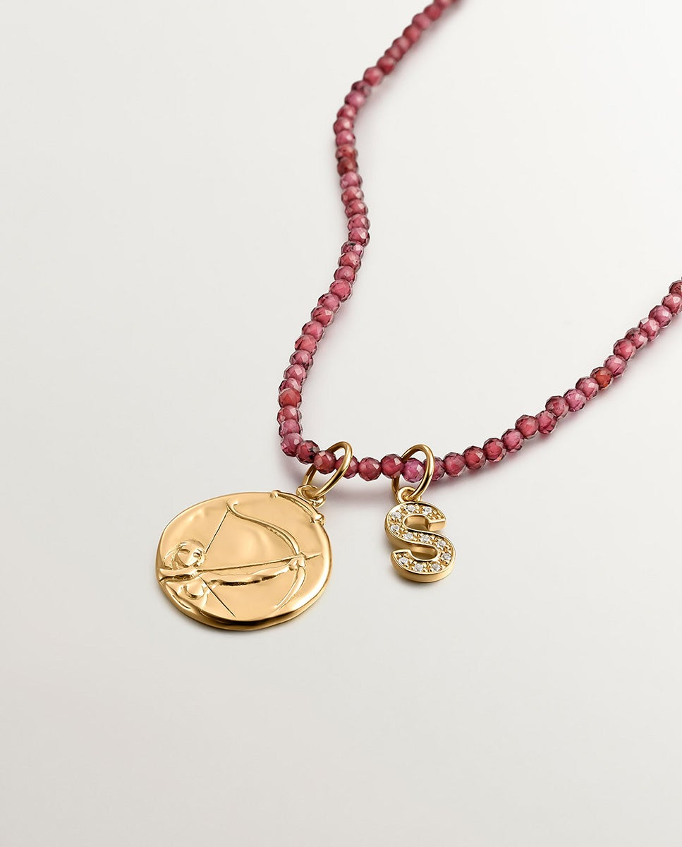 Charm Sagitário de Prata 925 Banhada em Ouro Amarelo de 18k Ouro-5