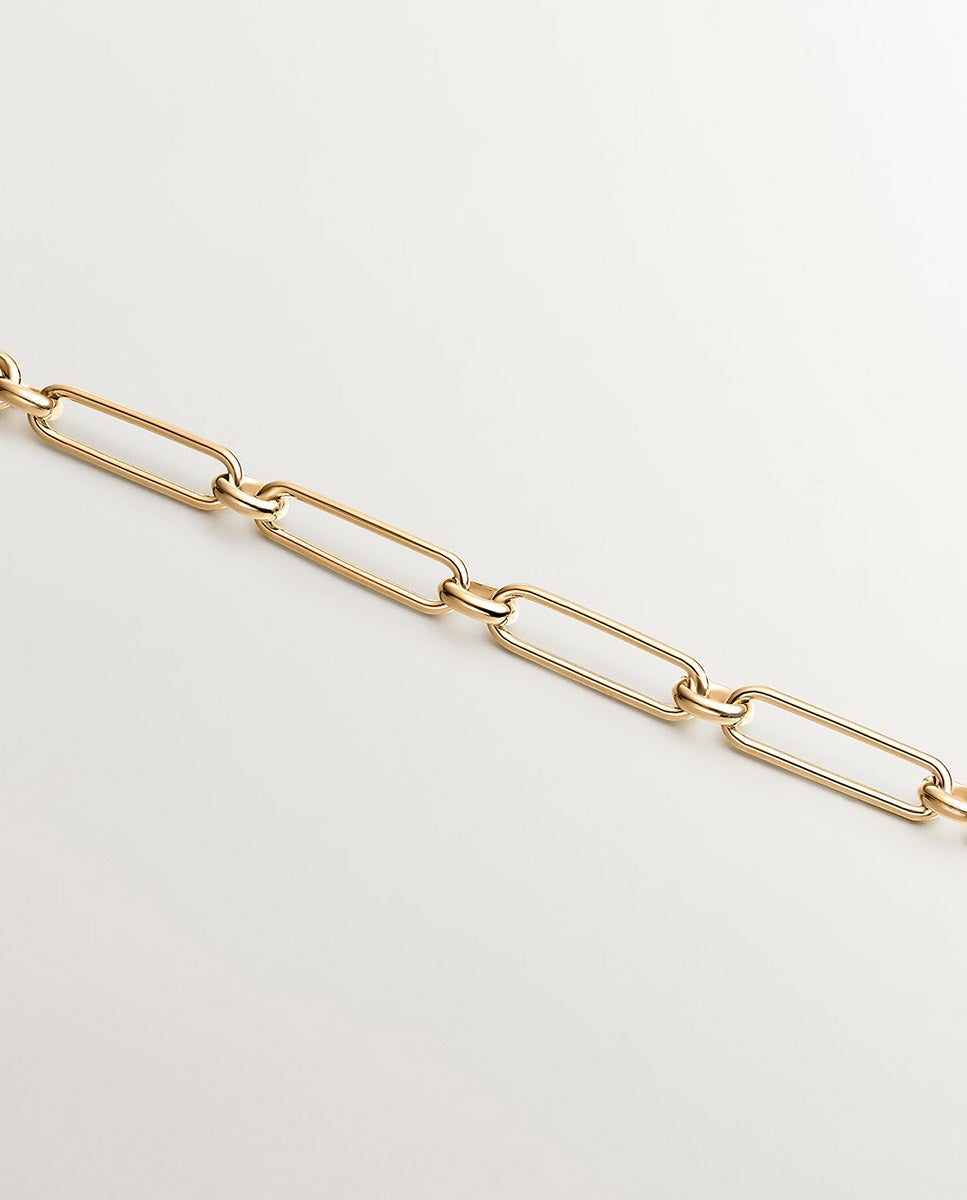 Colar de Prata 925 Banhada em Ouro Amarelo de 18k com Ametista Rosa Rosa-5