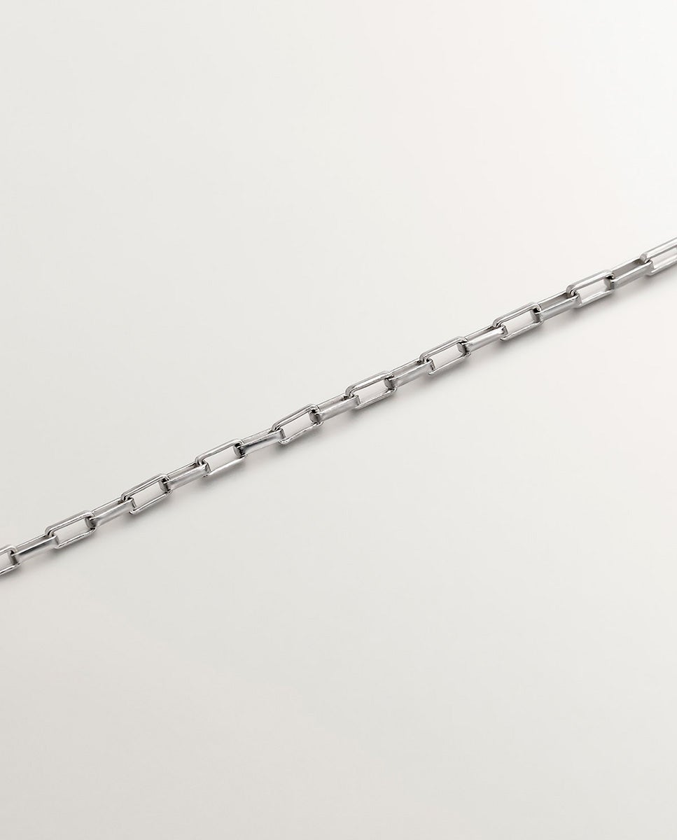 Pendente de Prata 925 com Círculo de Topázios Brancos Branco-5