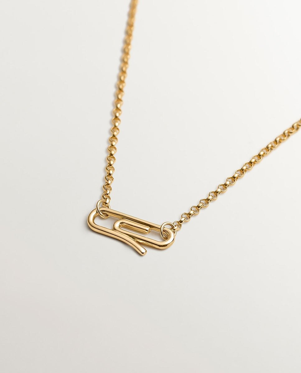 Pulseira de Ouro Amarelo de 9k com Clip Ouro-3