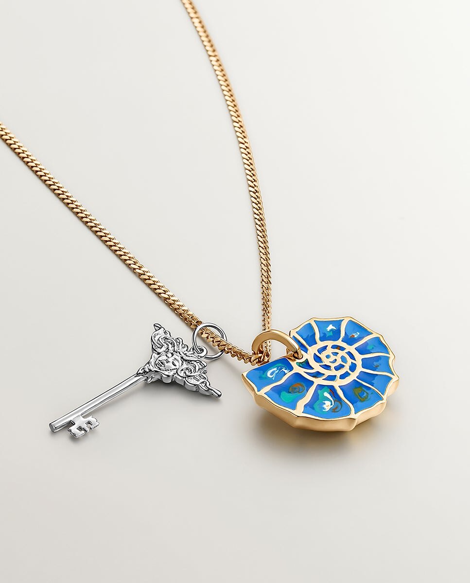 Charm de Prata 925 com Forma de Chave Prata-5