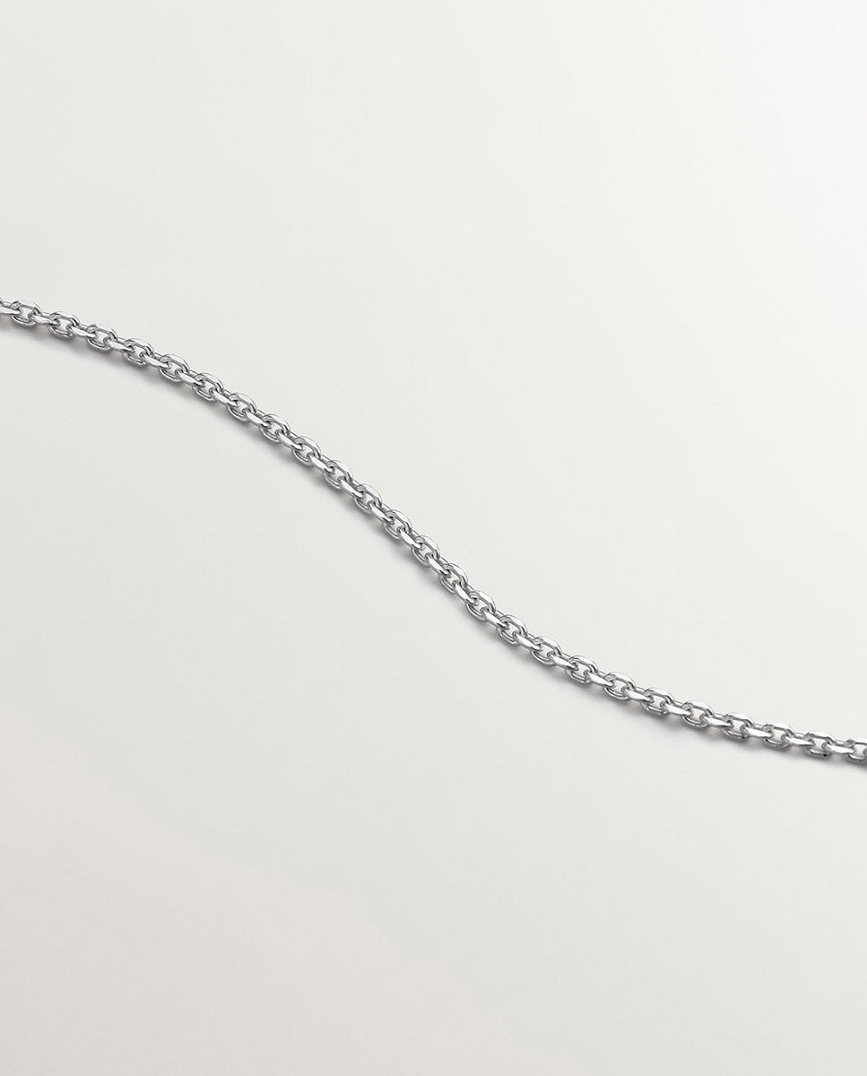 Pendente de Prata com Topázios Brancos e Espinelas Negras Preto-6