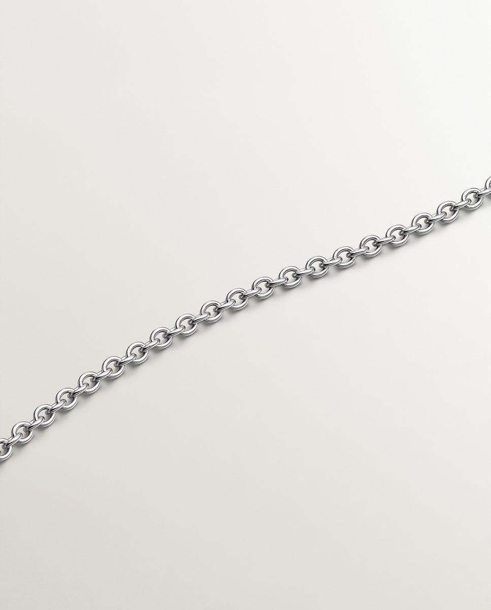 Pendente de Ouro Branco 18k com Diamante 0,20 Cts Branco-3