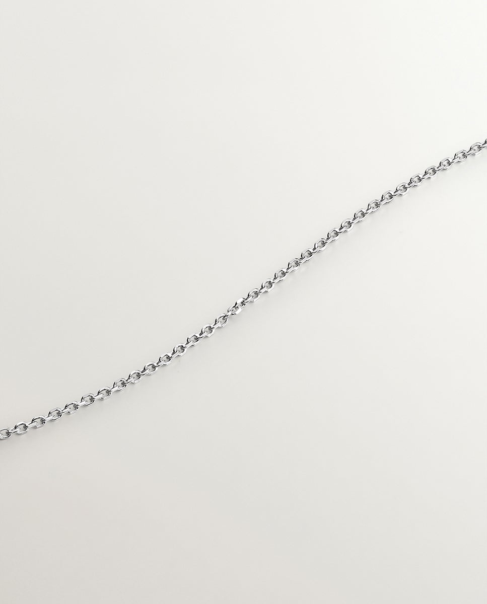 Pendente de Ouro Branco 18k com Cruz de Diamantes Branco-5