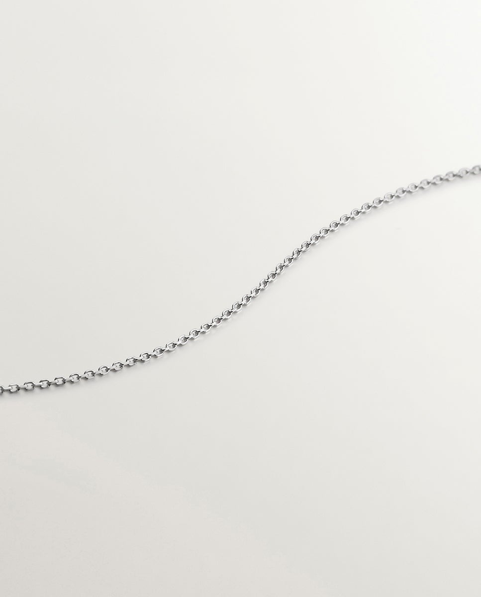 Pendente de Ouro Branco 18k com Diamantes em Tamanho Brilhante Branco-5