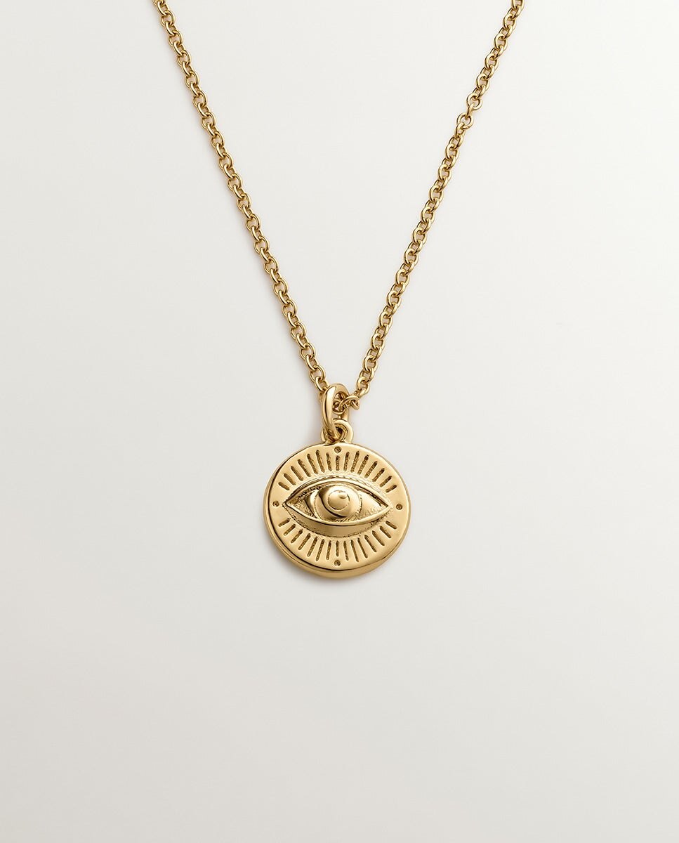 Colar de Prata Banhada em Ouro de 18kt Da Coleção Rush Ouro-1