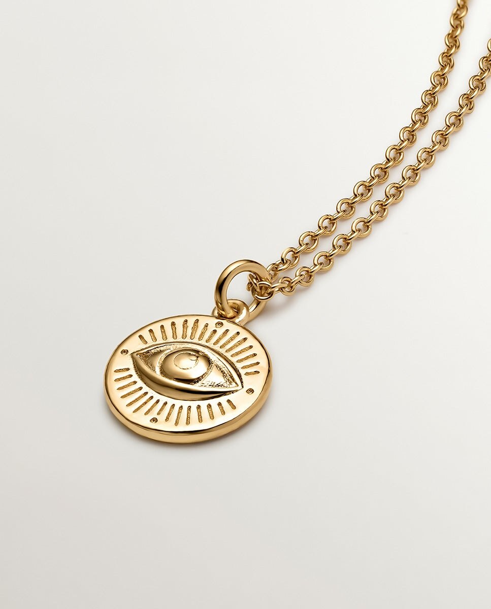 Colar de Prata Banhada em Ouro de 18kt Da Coleção Rush Ouro-3