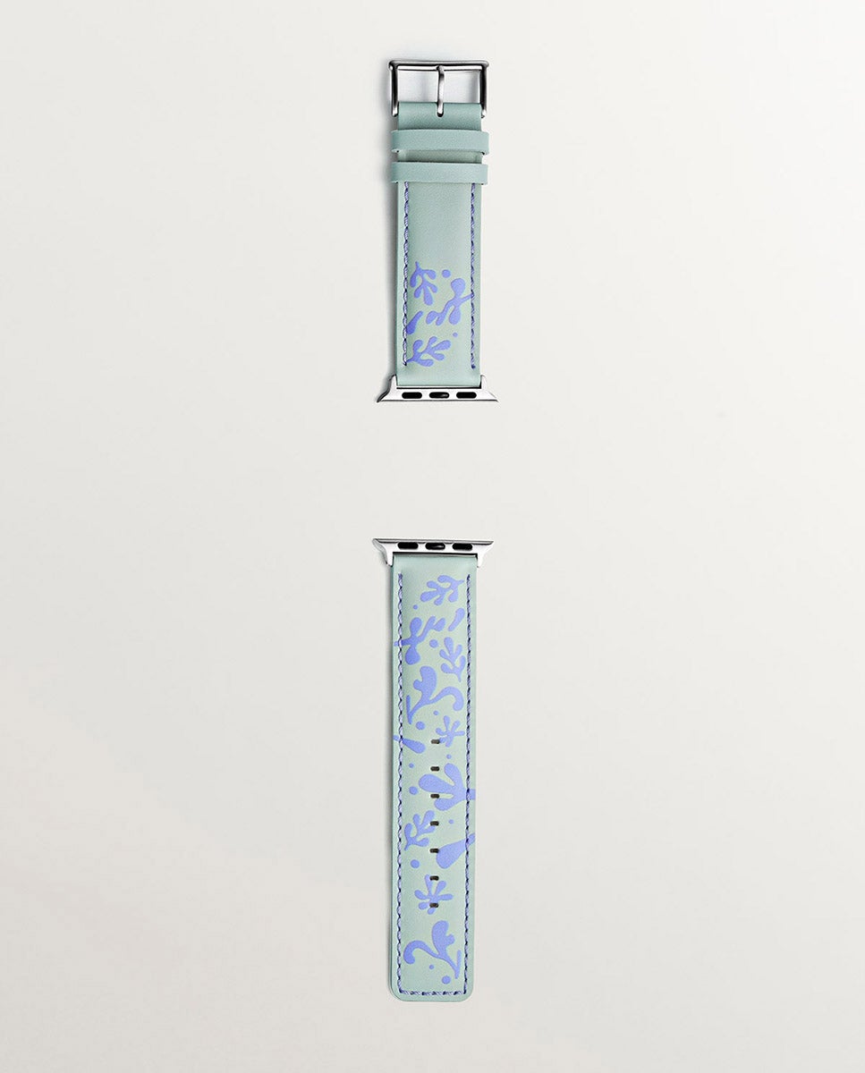 Imagem 0 de Personalize o seu Apple Watch de 38 mm ou 40 mm com nossas divertidas pulseiras. Encontre os seus favoritos e troque-os para combiná-los com todos os seus looks.