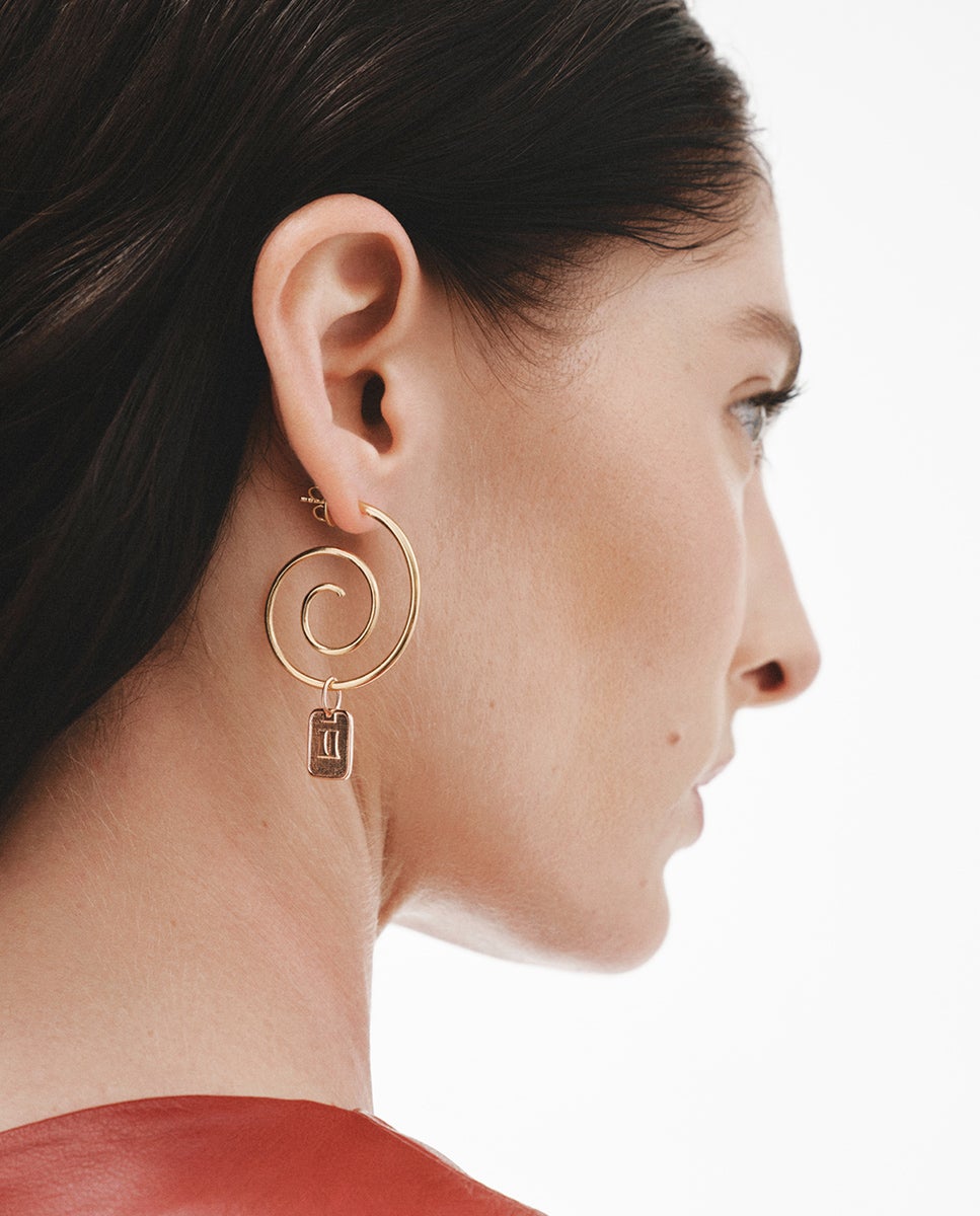 Charm de Prata 925 Banhada em Ouro Rosa de 18k com Número 2 Rosa-2