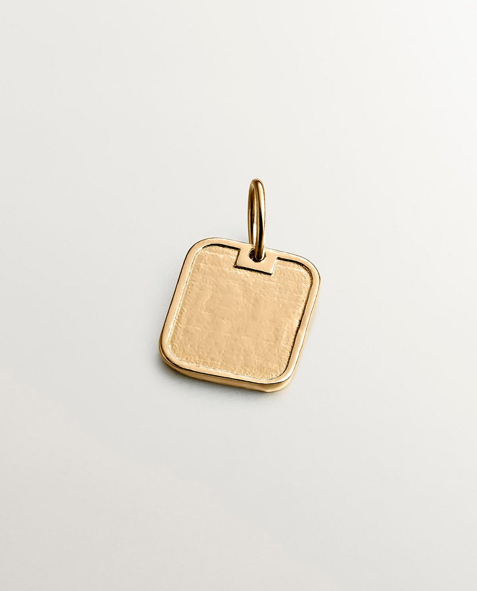 Charm de Prata 925 Banhada em Ouro Amarelo de 18k com Número 7 Ouro-3