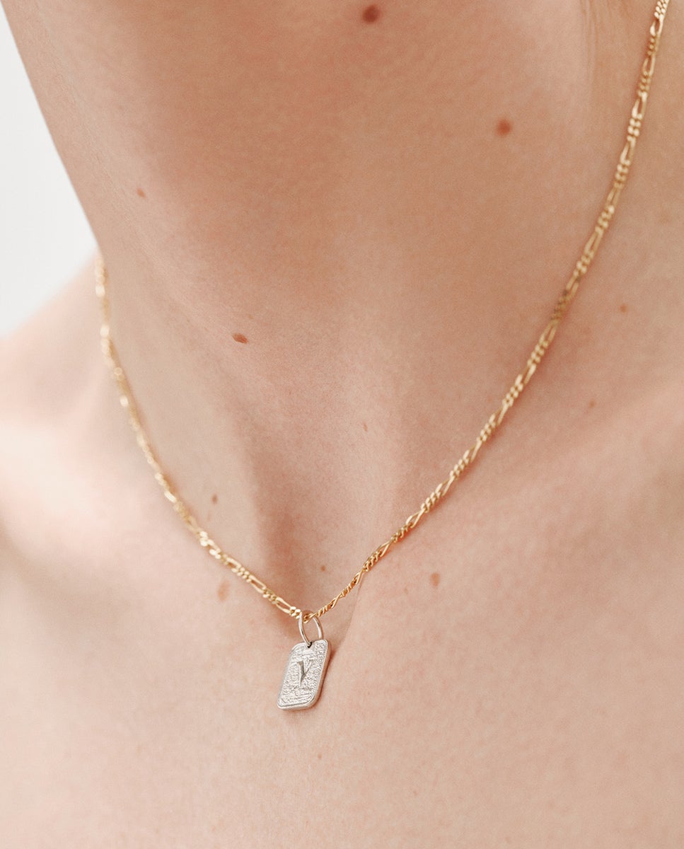 Charm de Prata com Número 7 Prata-2