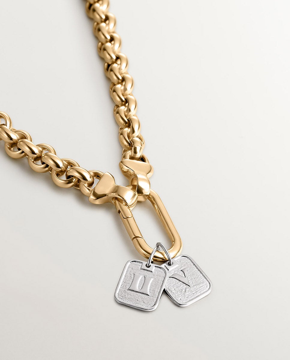 Charm de Prata com Número 7 Prata-3