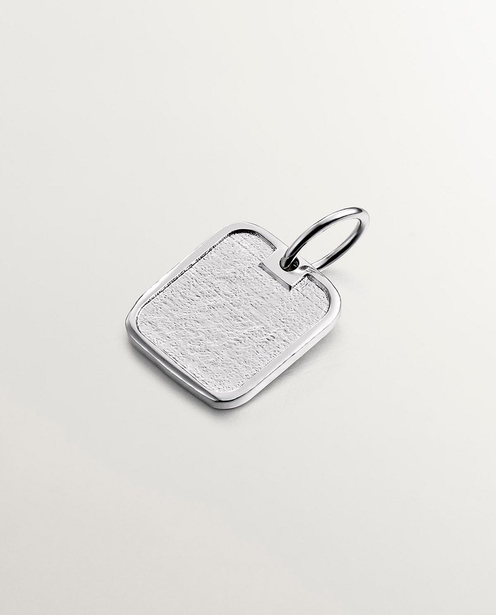 Charm de Prata com Número 9 Prata-3