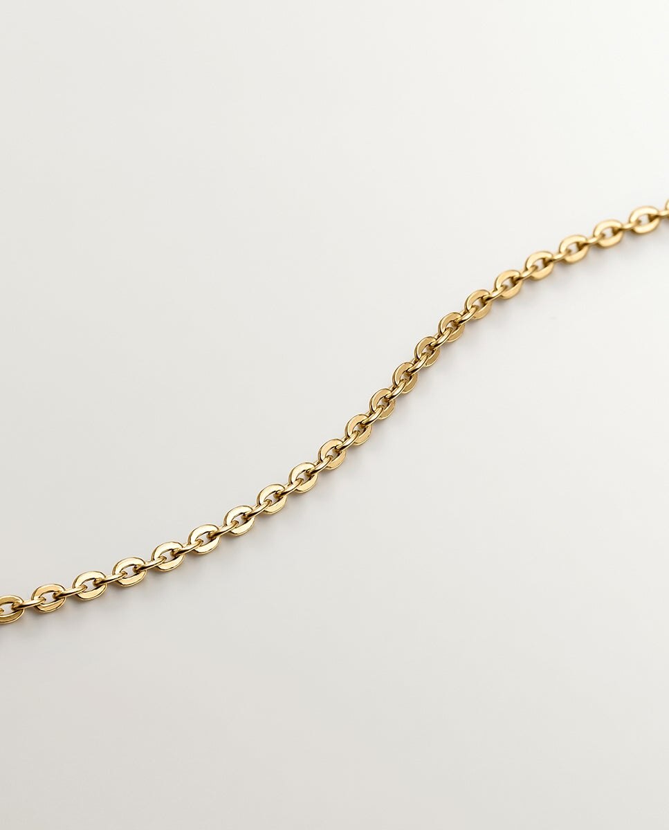Pendente de Prata 925 Banhada em Ouro Amarelo de 18k com Quartzo Branco Branco-5