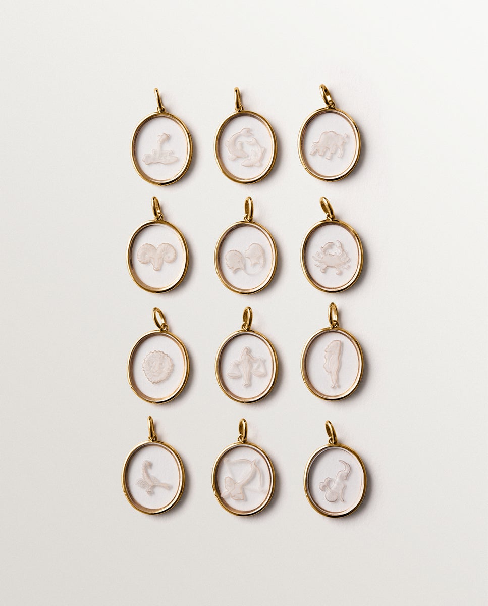 Charm Peixes de Prata 925 Banhada em Ouro Amarelo de 18k e Cristal de Rocha Transparente-5