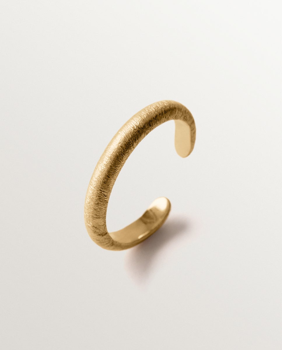 Toe Ring de Prata 925 Banhada em Ouro Amarelo de 18k Dourado-1